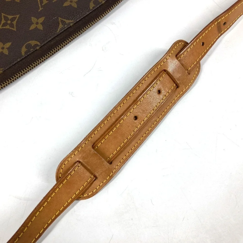 LOUIS VUITTON Brown Monogram Canvas Shoulder Bag